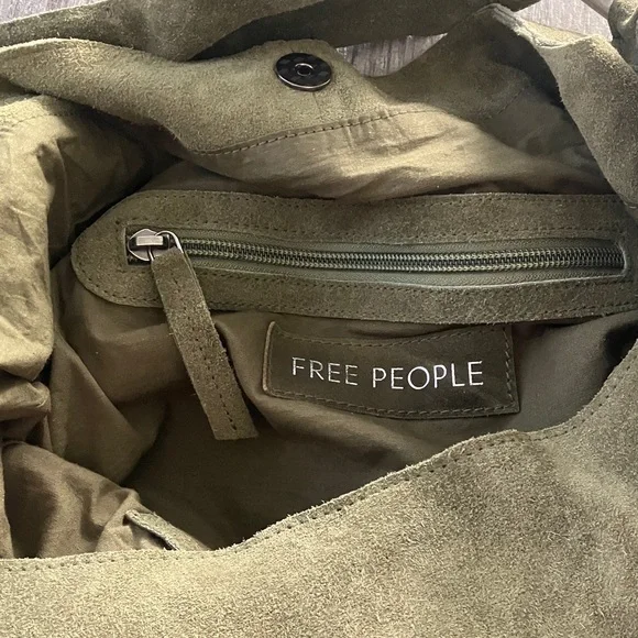 Free People Olive Suede Bag - Picture 5 of 9